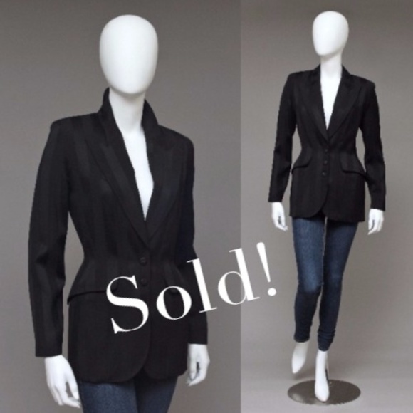 thierry mugler blazer